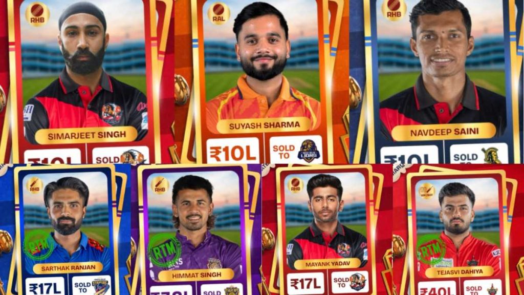 Delhi Premier League 2026 Auction 